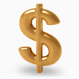 美元桌面商业图标