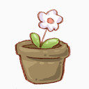 回收仓空空白韩国手绘风格可爱图标