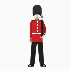 卡通卫兵