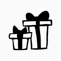 圣诞礼物盒子图标