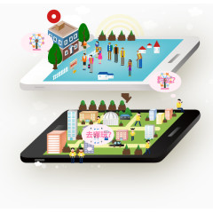 h5素材创意商业元素