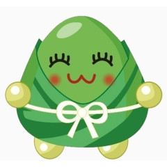 卡通粽子团子
