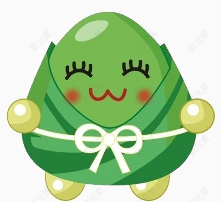 卡通粽子团子