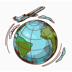 卡通地球