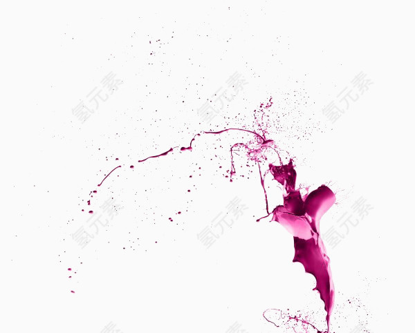 油漆喷溅高清图片