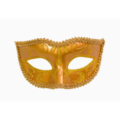 金黄色的面具