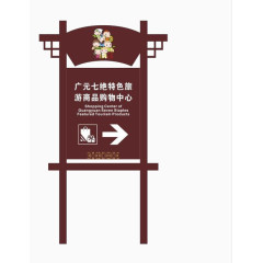 景区指示牌