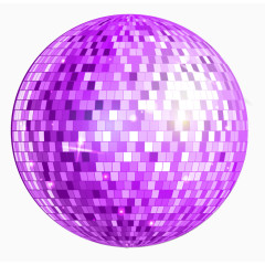 迪厅紫色球体发光矢量