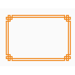 欧式古典中国风花纹边框