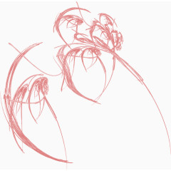 油漆水墨泼墨溅落红色矢量图