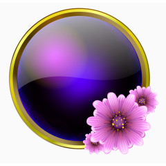 紫红色立体对话框