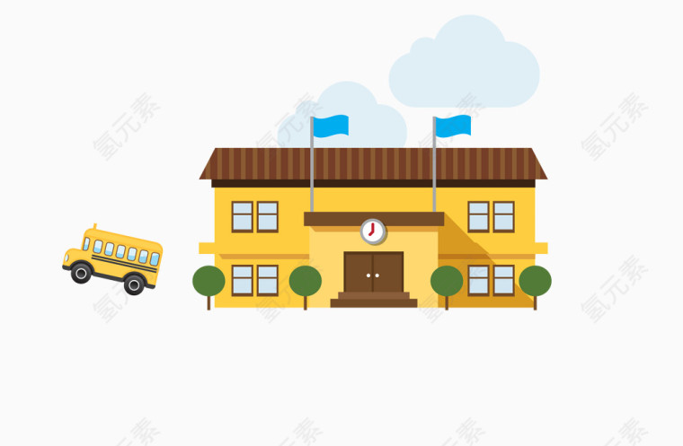 卡通学校