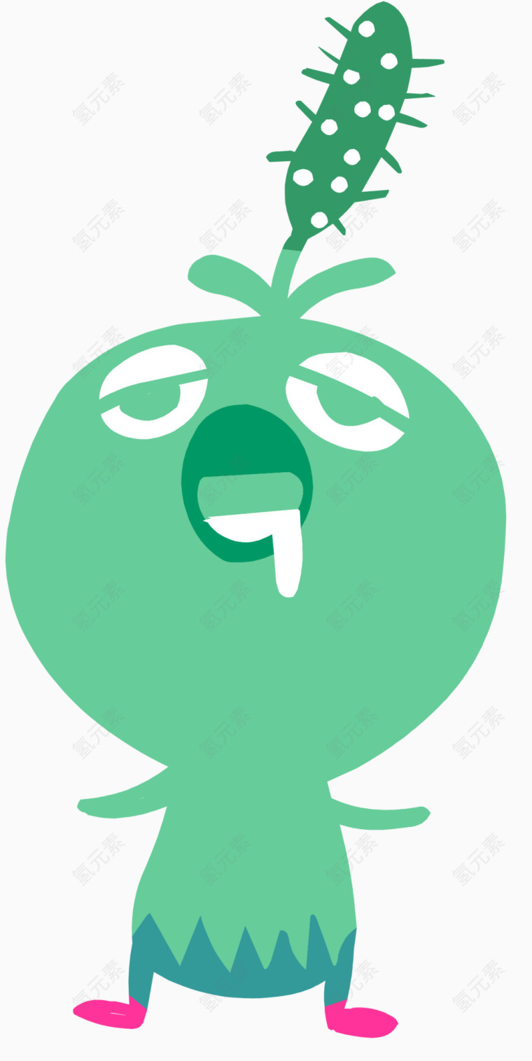 绿毛怪物