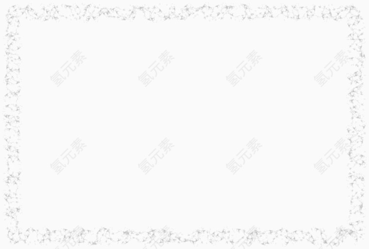 边框 简洁 黑白
