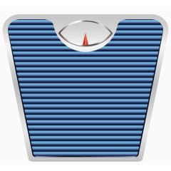 手绘卡通质感体重计