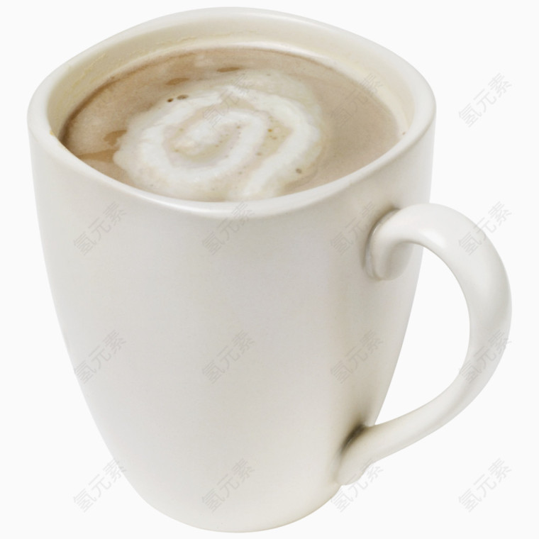 深棕色咖啡饮品