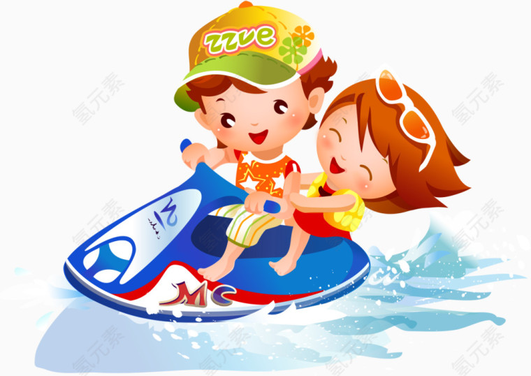 儿童运动水上摩托