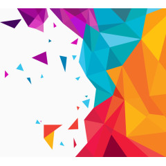 几何形状背景图