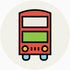 卡通图标矢量图交通工具图片素材