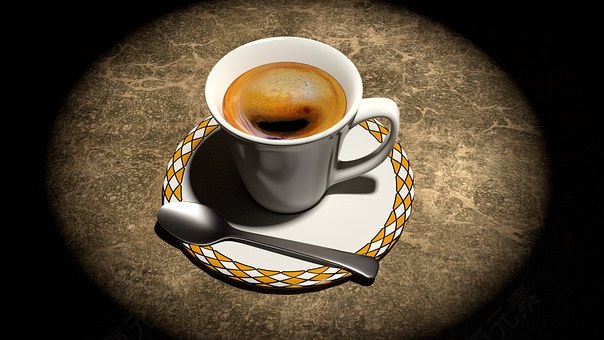 咖啡,杯,静物,3d,搅拌机,免費的照片,免费图片