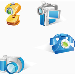 矢量手绘多媒体素材