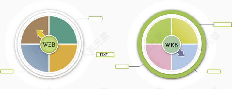 数据表格让卡通形状