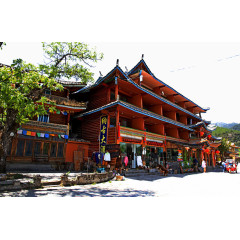 云南泸沽湖风光