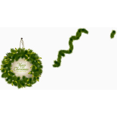 绿色小清晰圣诞节礼物