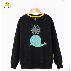 纯棉圆领长袖休闲卫衣