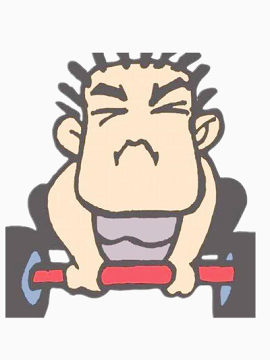拿单杠的男孩