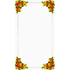 花朵 花瓣 相框