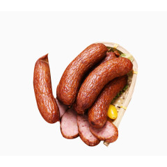 哈尔滨红肠肉肠素材