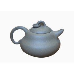 绿泥短嘴紫砂壶