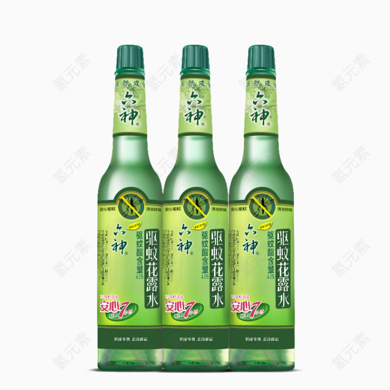 六神驱蚊花露水