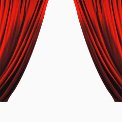 红色帘子图片素材