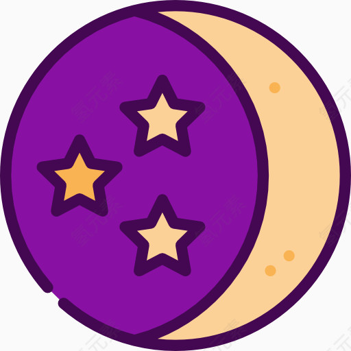 月亮星星素材