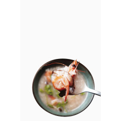 香菇鲜虾粥