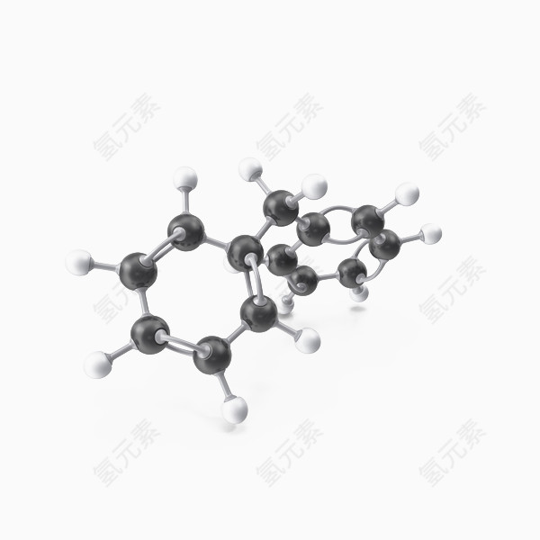 二苯基甲烷分子结构