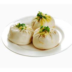 特色水煎包素材图