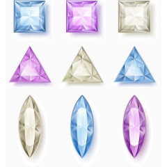 矢量钻石元素