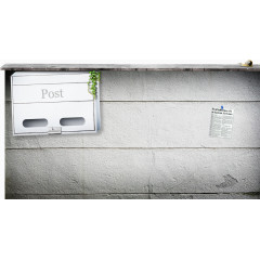 水泥质感墙体元素