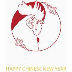 红色公鸡头像