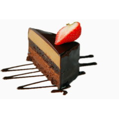 巧克力蛋糕甜点