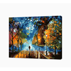 客厅风景情侣装饰画