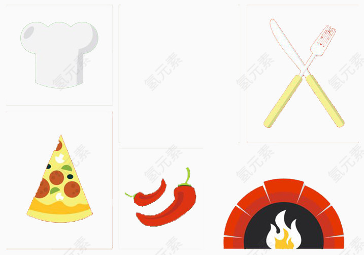 披萨厨师美食下厨