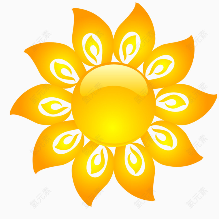 太阳设计矢量素材