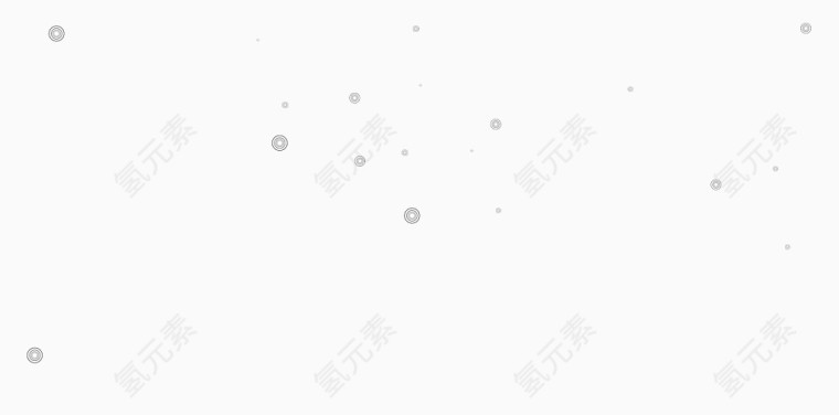 分散圆圈背景