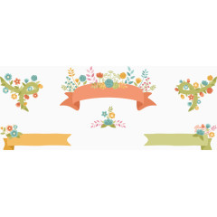 标题背景矢量素材