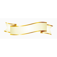 矢量亮金色闪亮标签彩带