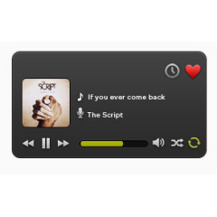 音乐播放界面UI